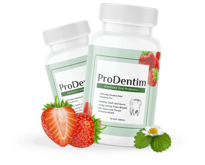 ProDentim Supplement – Two Bottles | Advanced Oral Probiotic for Teeth & Gum Health | Supports Fresh Breath & Strong Enamel | Natural Ingredients | Buy Online Today