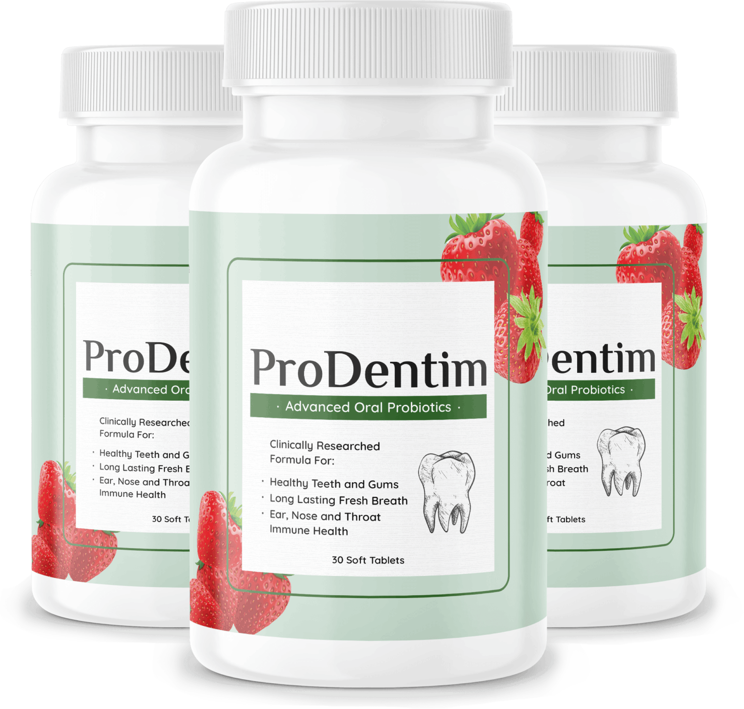 ProDentim Supplement – 3 Bottles Pack | Powerful Oral Probiotic for Teeth & Gum Health | Supports Fresh Breath & Strong Enamel | Buy Now & Save